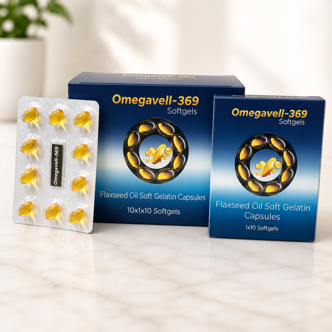Flaxseed Oil Soft Gelatin Capsules